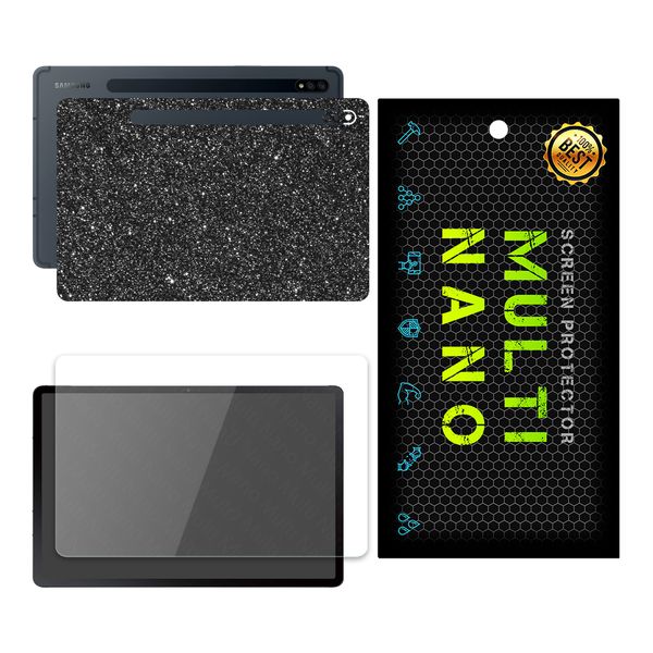 برچسب پوششی مولتی نانو مدل X-F1G-S مناسب برای تبلت سامسونگ Galaxy Tab S7 2020 به همراه محافظ صفحه نمایش