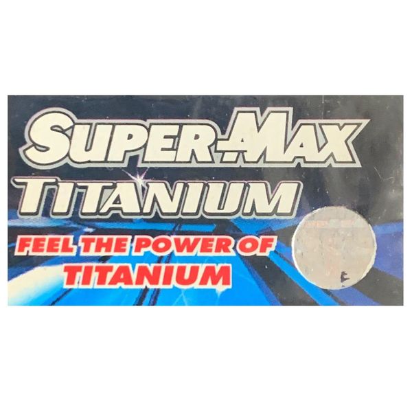 تیغ یدک سوپرمکس مدل TITANIUM مجموعه 8 عددی
