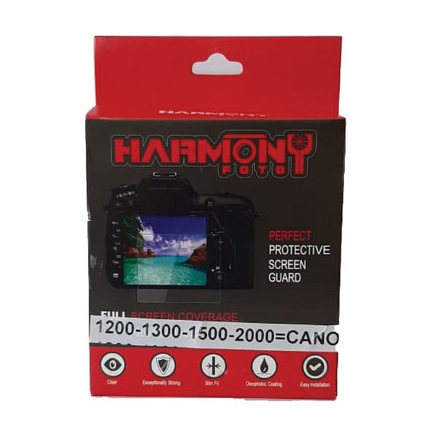  محافظ صفحه نمایش دوربین مدل هارمونی مناسب برای دوربین کانن 2000D 