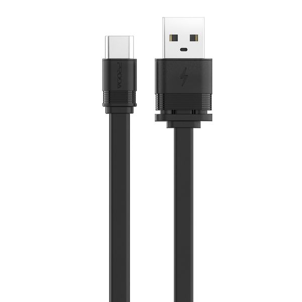 کابل تبدیل USB به USB-C پرودا مدل PD-B17a طول 1 متر 