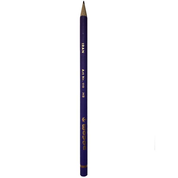 مداد مشکی وپک مدل D100 بسته 12 عددی