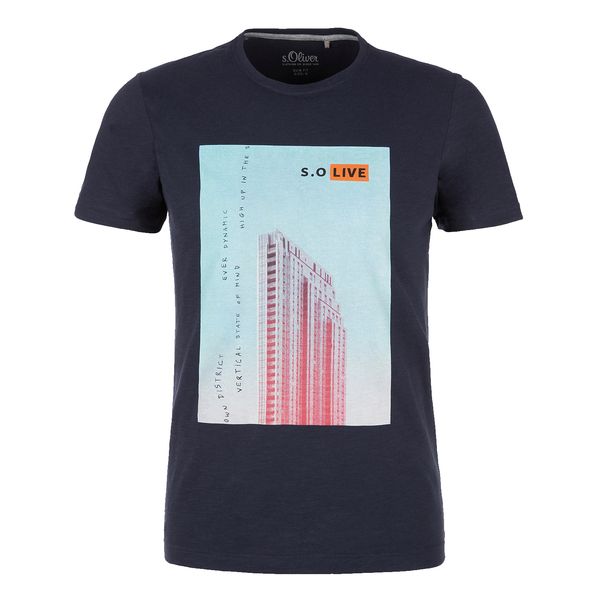 تی شرت آستین کوتاه مردانه اس.اولیور مدل 13.003.32.4738