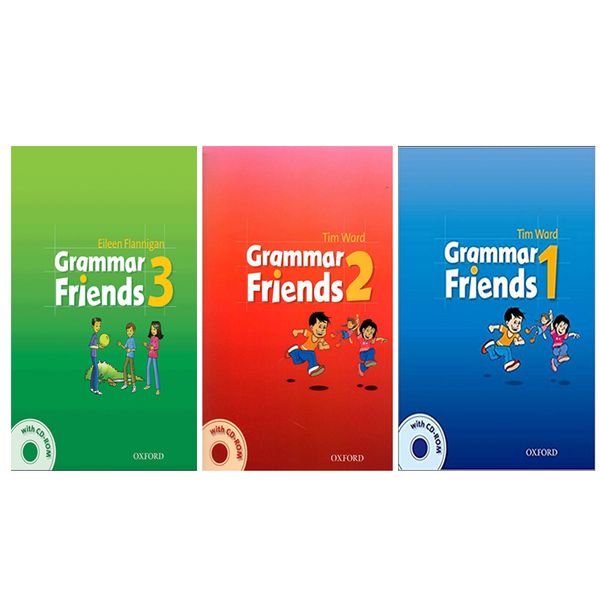 کتاب Grammar Friends اثر Tim Ward And Eileen Flannigan انتشارات Oxford سه جلدی