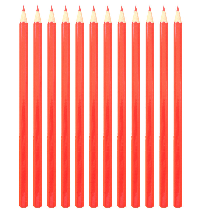 مداد قرمز بنیتو مدل 003 بسته ۱۲ عددی