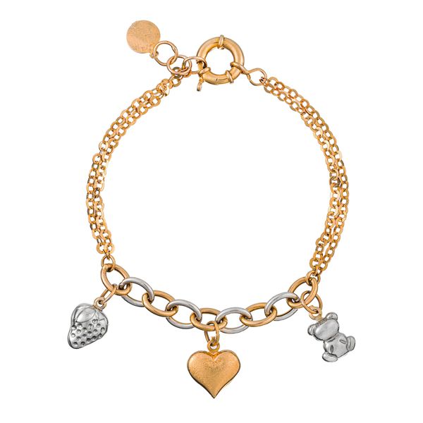 دستبند طلا 18 عیار زنانه جواهری سون مدل 2280