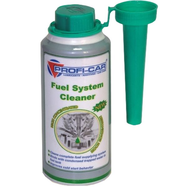 تمیز کننده سیستم سوخت بنزینی پروفی کار مدل FUEL SYSTEM CLEANER حجم 250 میلی‌لیتر