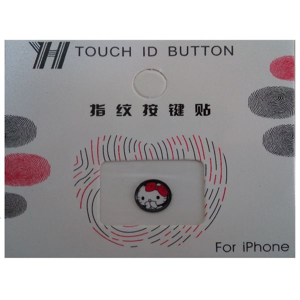 محافظ دکمه هوم طرح Hello Kitty کد 1117 مناسب برای گوشی موبایل اپل
