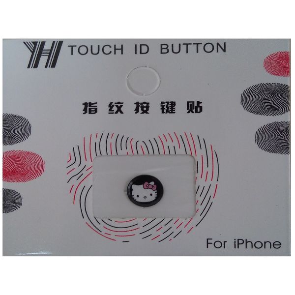 محافظ دکمه هوم طرح Cat Kitty کد 1112 مناسب برای گوشی موبایل اپل