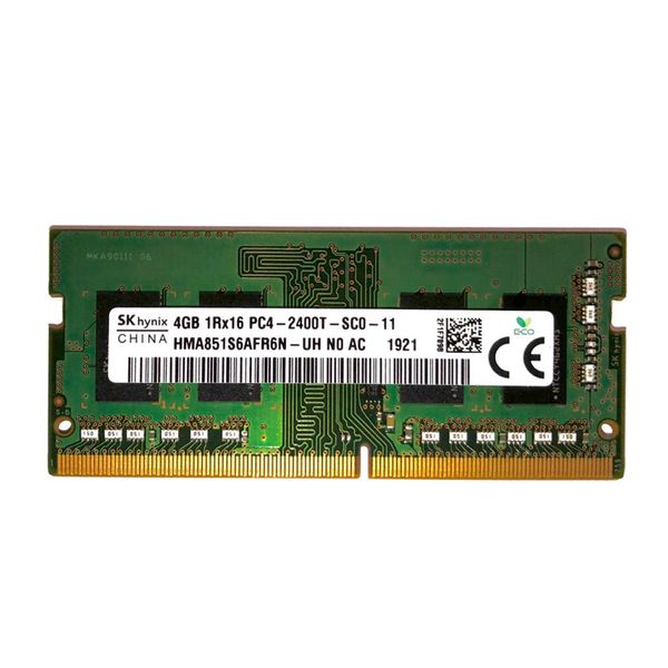 رم لپ تاپ DDR4 تک کاناله 2400 مگاهرتز CL19 اس کی هاینیکس مدل SODIMM ظرفیت 4 گیگابایت