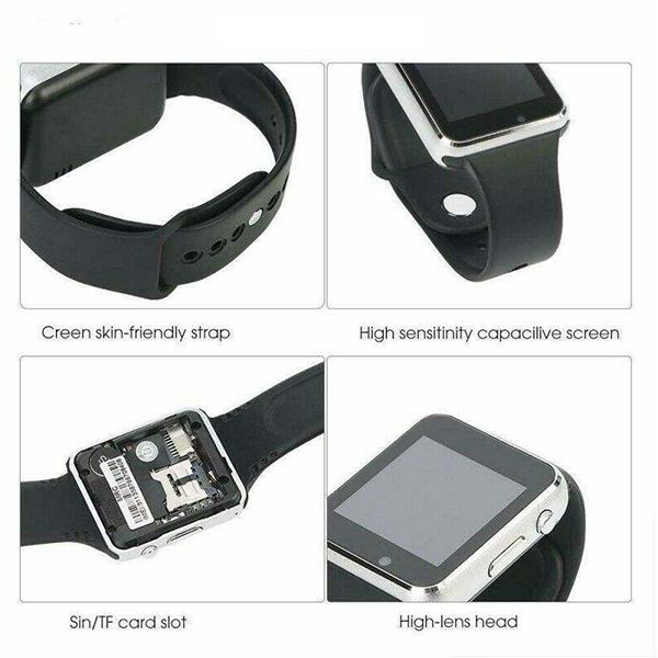 ساعت هوشمند مدل A1 به همراه محافظ صفحه نمایش نانو پلاس