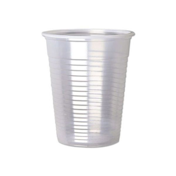 لیوان یکبار مصرف جام پلاستیک مهر کد 001 بسته 500 عددی