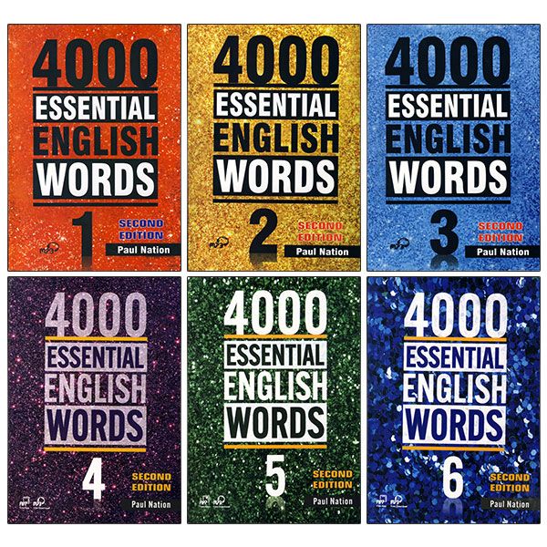 کتاب 4000 Essential English Words اثر Paul Nation انتشارات Compass Publishing شش جلدی