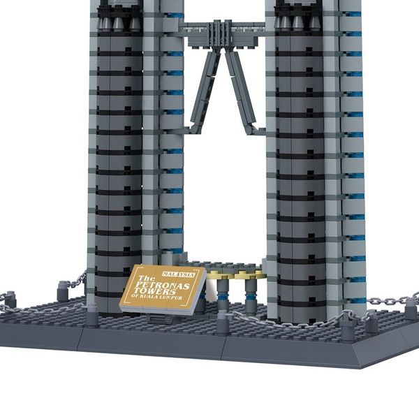 ساختنی وانگه مدل برج‌های پتروناس کد 8011