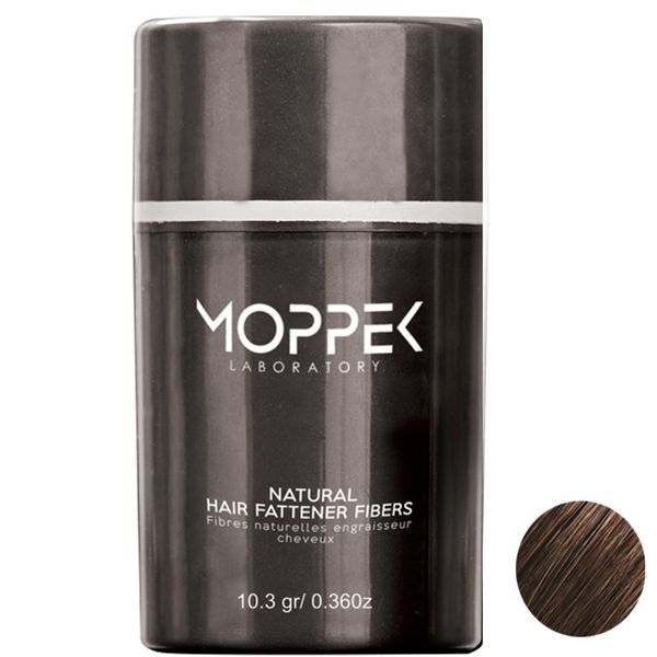 پودر پرپشت کننده مو موپک مدل Medium Brown وزن 10.3 گرم رنگ قهوه ای متوسط