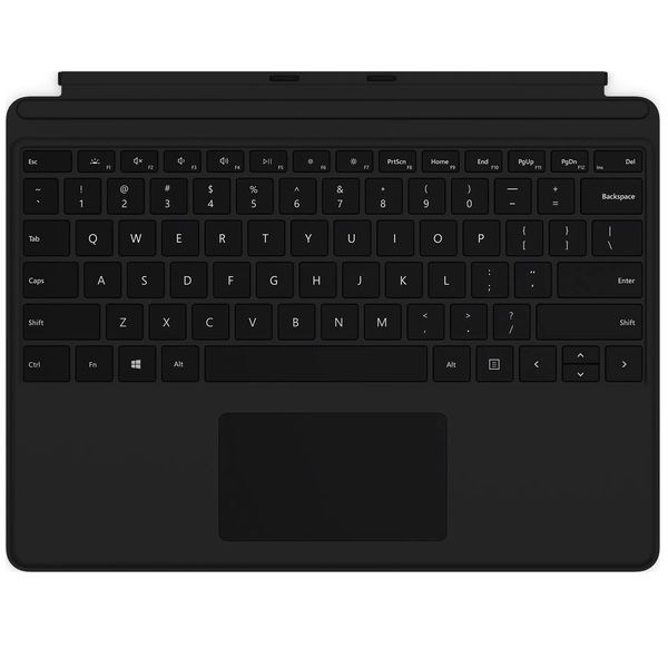  تبلت مایکروسافت مدل Surface Pro X LTE - B ظرفیت 256 گیگابایت به همراه کیبورد Black Type Cover