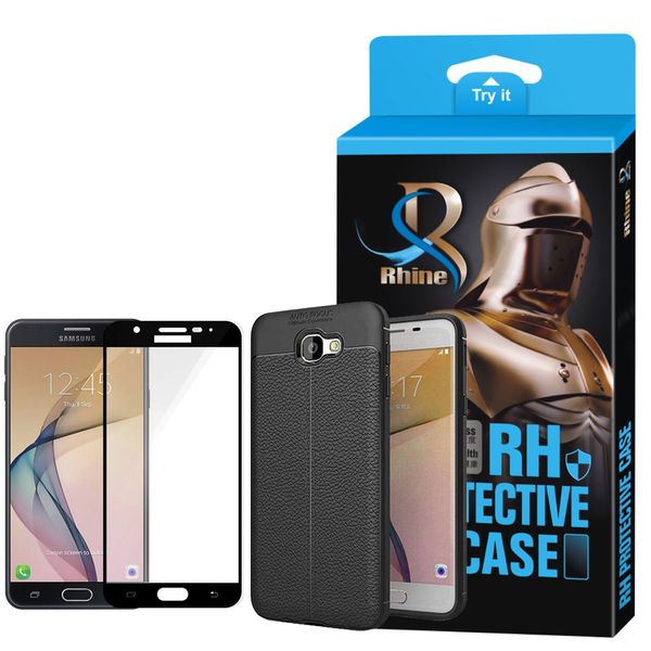 کاور راین مدل R_ATOG مناسب برای گوشی موبایل سامسونگ Galaxy J5 Prime به همراه محافظ صفحه نمایش