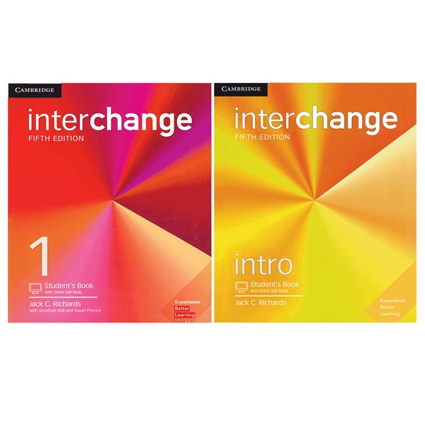 کتاب Interchange اثر جمعی از نویسندگان انتشارات Cambridge دو جلدی