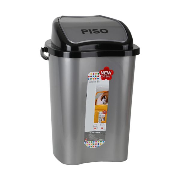سطل زباله پیسو مدل گلی ظرفیت 20 لیتر