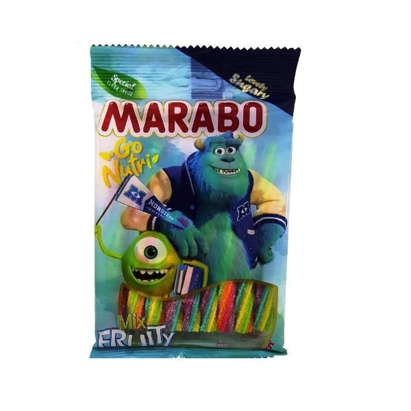 پاستیل مدادی شکری میوه ای مارابو - 120 گرم بسته 2 عددی