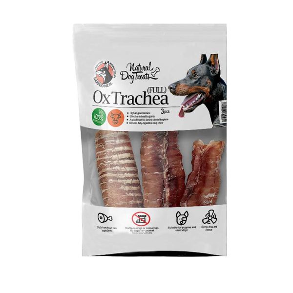 غذای تشویقی سگ هاپومیل مدل Ox Trachea Full کد 13 بسته 3 عددی