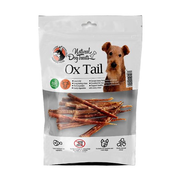 غذای تشویقی سگ هاپومیل مدل Ox Tail وزن 250 گرم