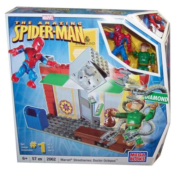 ساختنی مگا بلاکس مدل Spiderman کد 2062