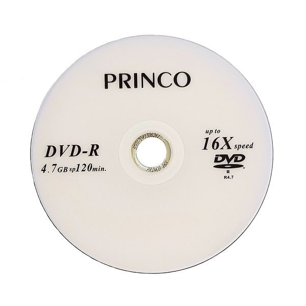 دی وی دی خام پرینکو مدل DVD-R 4.7 بسته 600 عددی