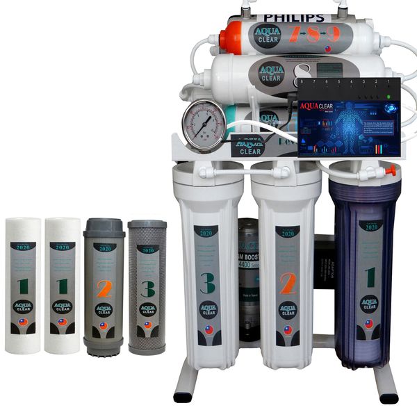  دستگاه تصفیه کننده آب آکوآ کلیر مدل NEWDESIGN 2020 - IAFX10 به همراه فیلتر مجموعه 4 عددی