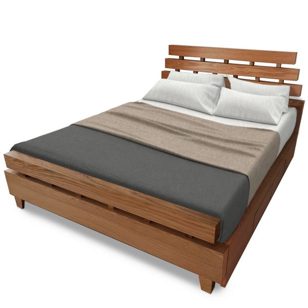 تخت خواب دو نفره مدل روما سایز ۱۶۰×۲۰۰ سانتی متر 