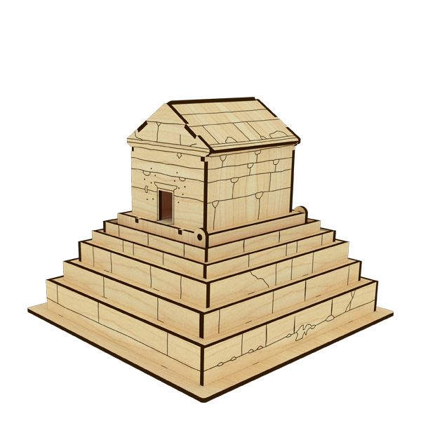 ساختنی فرهنگ و تمدن مدل مقبره کوروش کد 2WE075