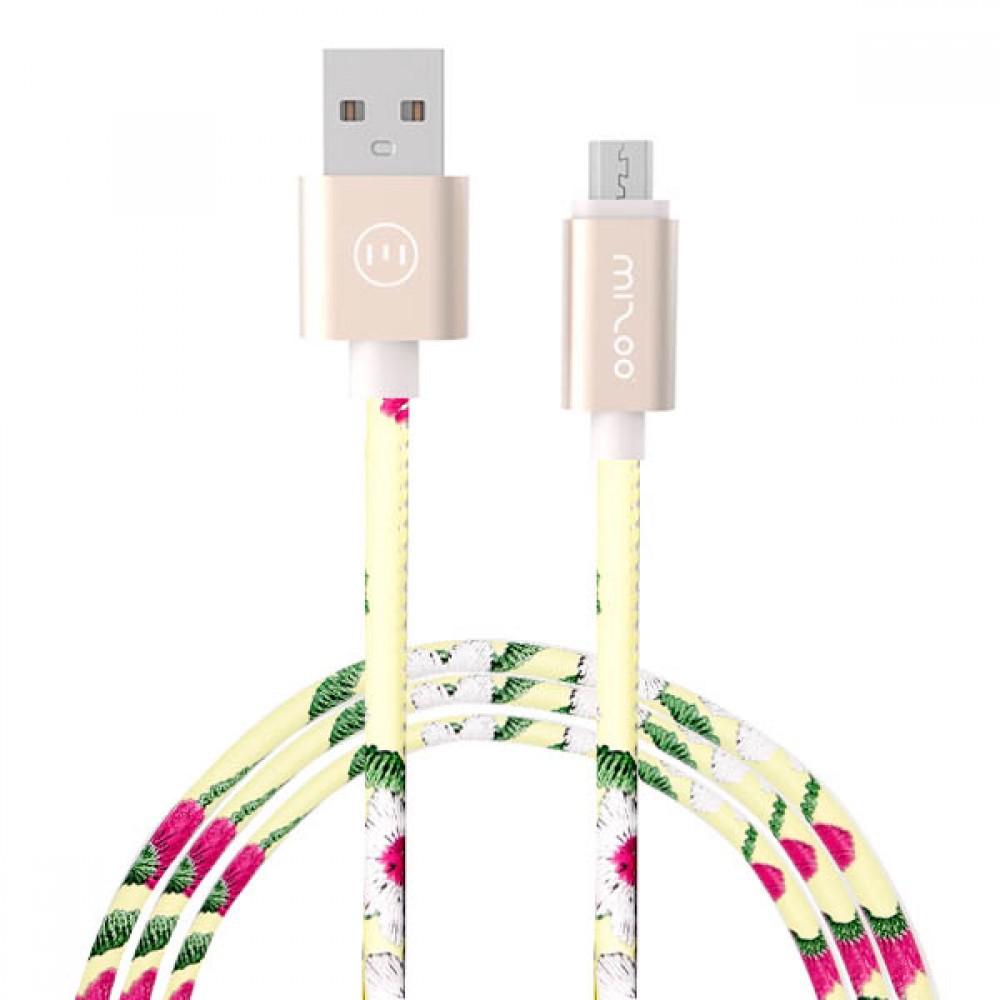 کابل تبدیل USB به micro USB میزو مدل X28 طول 1 متر