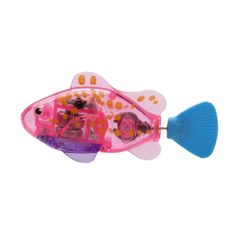اسباب بازی گربه طرح ماهی رباتیک