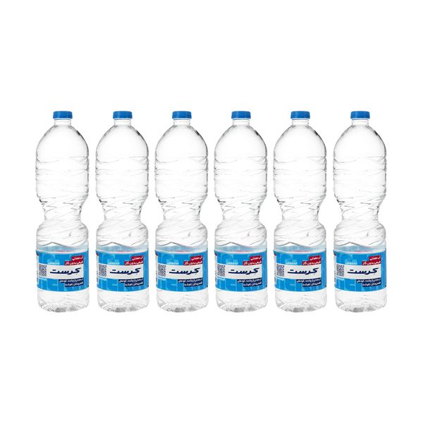 آب معدنی کرست - 1.5 لیتر بسته 6 عددی 