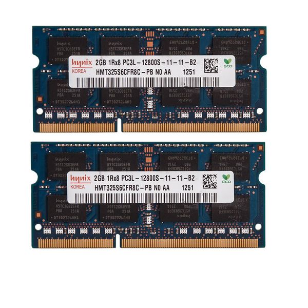 رم لپ تاپ DDR3 تک کاناله 1600مگاهرتز CL11 هاینیکس مدل 12800S ظرفیت 4 گیگابایت
