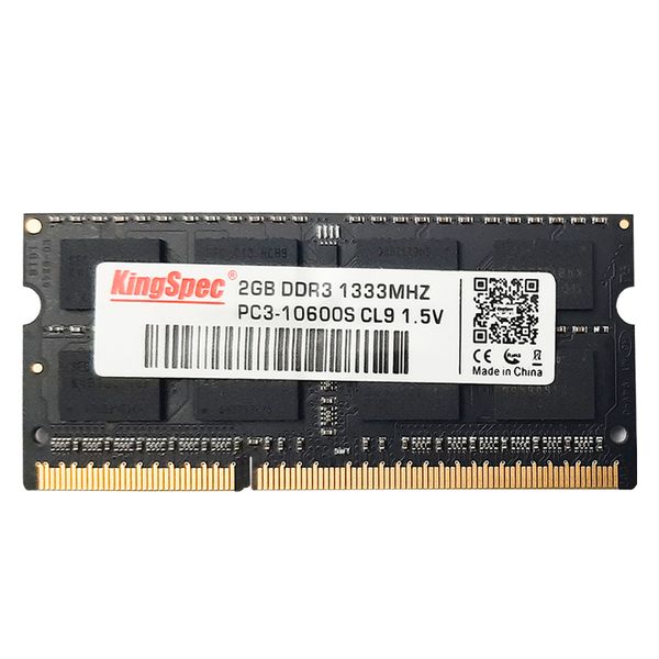 رم لپ تاپ DDR3 تک کاناله 1333 مگاهرتز CL9 کینگ اسپک مدل 10600S ظرفیت 2 گیگابایت
