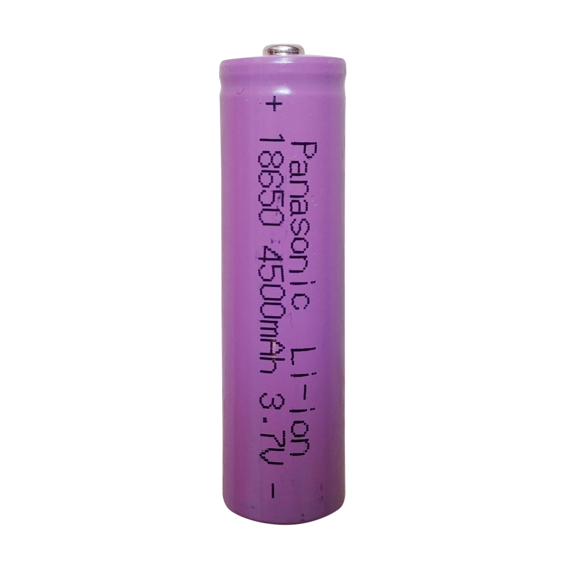 باتری لیتیوم-یون قابل شارژ پاناسونیک کد 18650 ظرفیت 4500 میلی آمپرساعت بسته 4 عددی