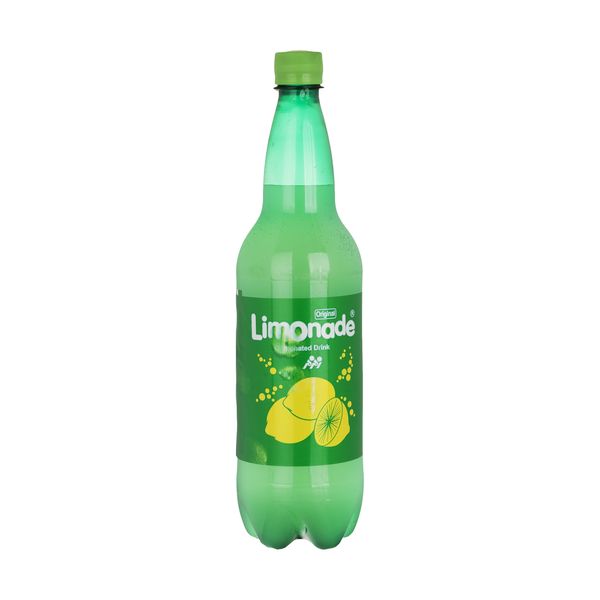 نوشابه لیموناد گازدار زمزم - 1 لیتر