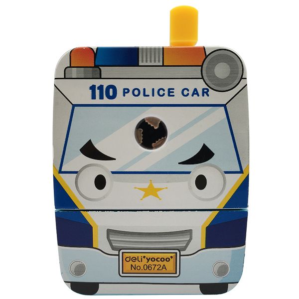 تراش رومیزی دلی مدل ماشین پلیس کد 672