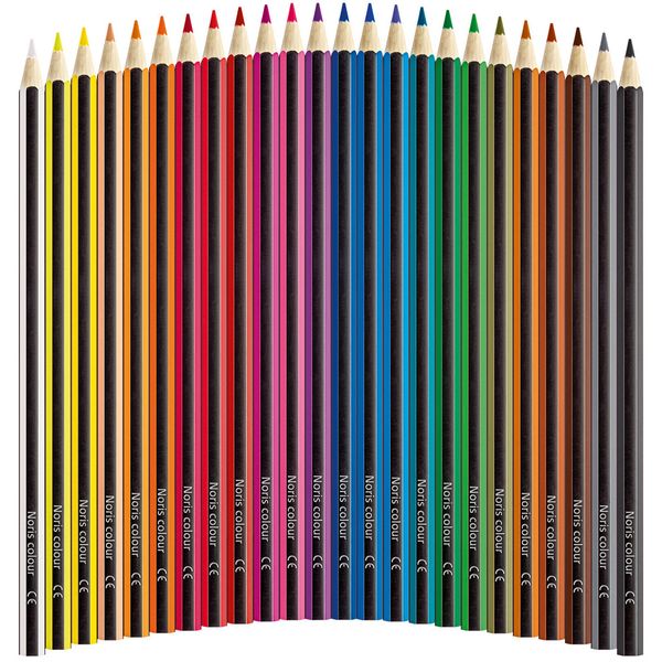 مداد رنگی 24رنگ استدلر مدل Noris Colour 185 C24