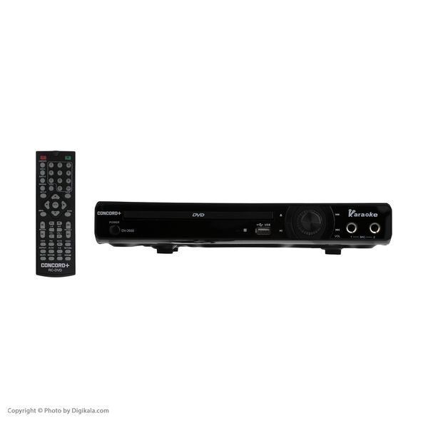 پخش کننده DVD کنکورد پلاس مدل DV-2650