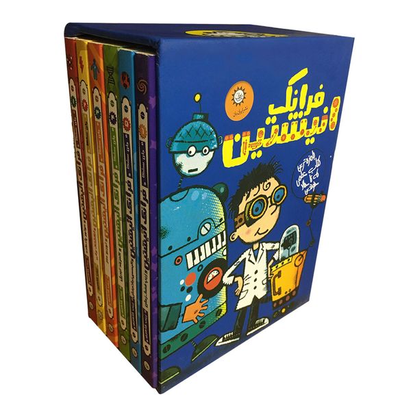 كتاب فرانك انيشتين اثر جان سشكا نشر ايران بان 6 جلدي