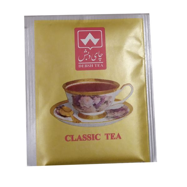 چای کیسه ای ساده چای دبش بسته 40 عددی