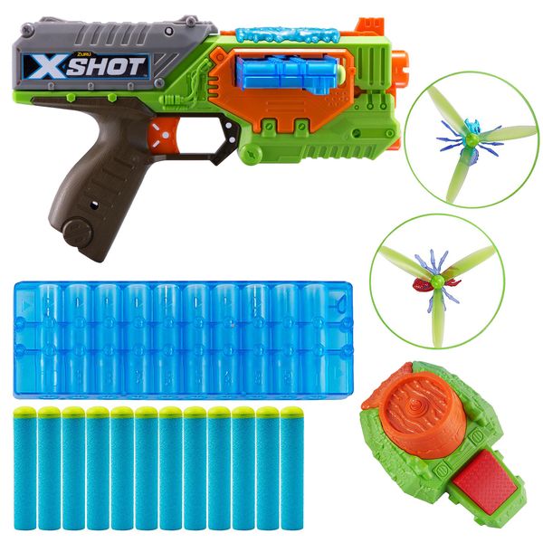  تفنگ بازی زورو سری X-Shot مدل Bug Attack Swarm Seeker