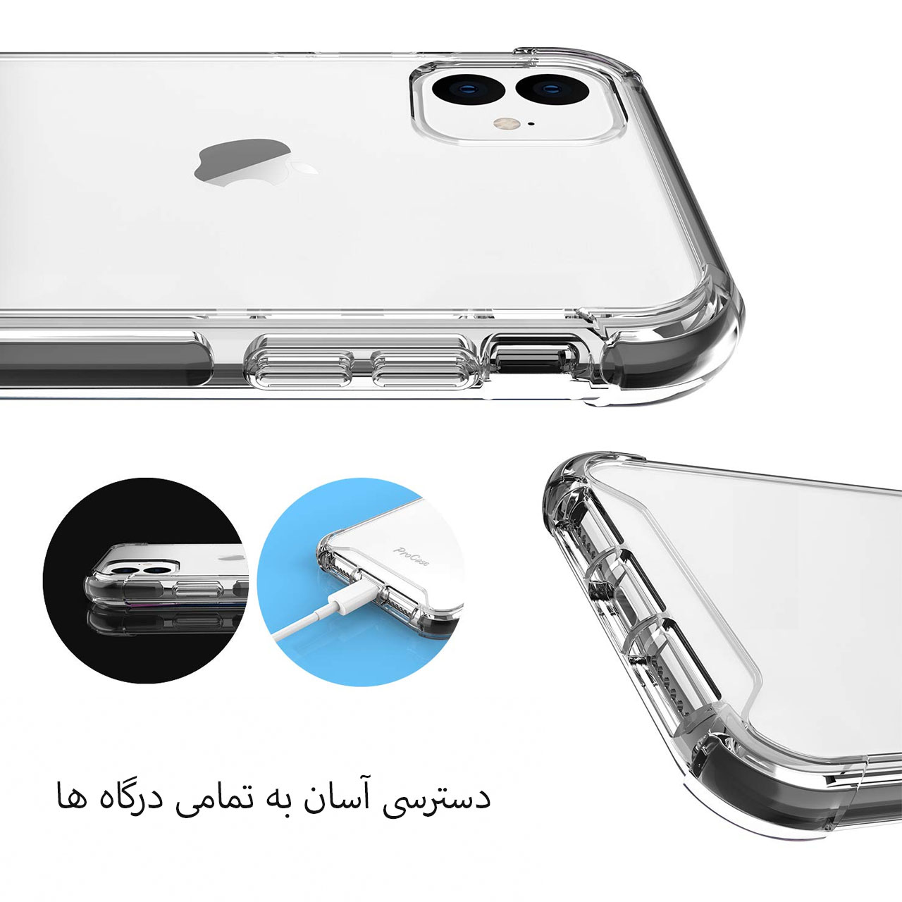 کاور مدل Eouro مناسب برای گوشی موبایل اپل iPhone 11