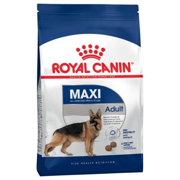 غذا خشک سگ رویال کنین مدل Maxi Adult کد 1011وزن 15 کیلوگرم