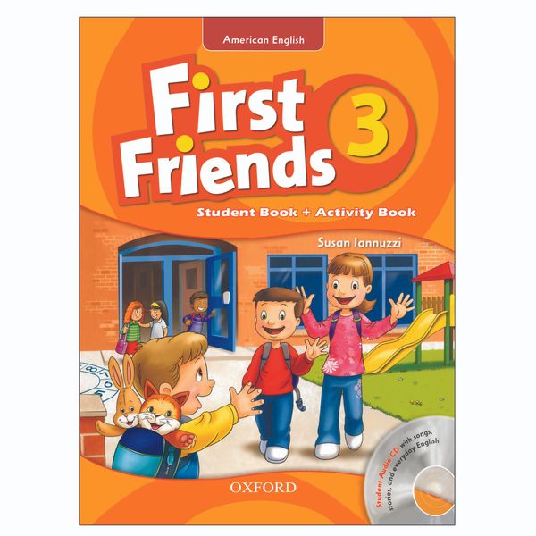 کتاب 3 American English First Friends اثر Susan Lannuzzi انتشارات Oxford