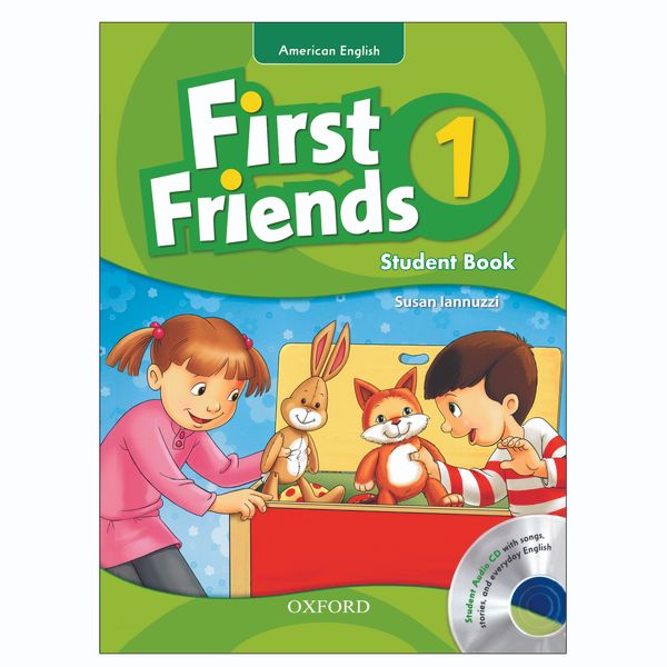 کتاب1 American English First Friends اثر Susan Lannauzzi انتشارات Oxford