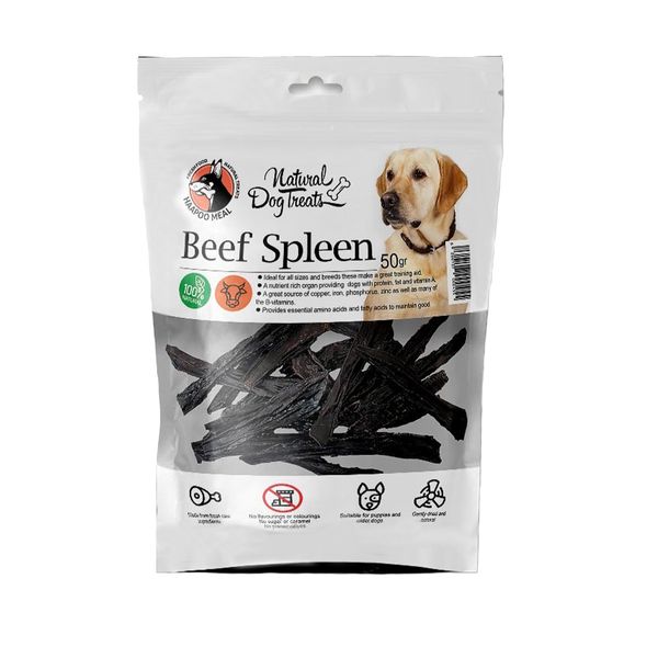 غذای تشویقی سگ هاپومیل مدل Beef Spleen کد 03 وزن 50 گرم