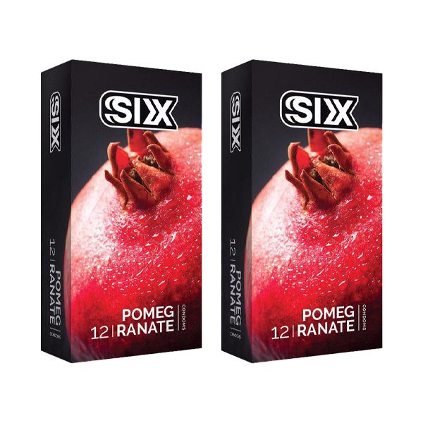 کاندوم سیکس مدل Pomegranate مجموعه 2 عددی