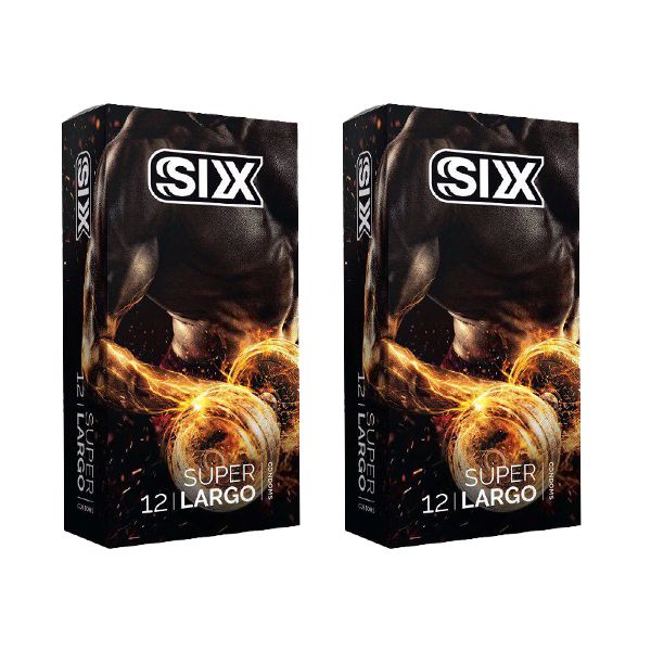 کاندوم سیکس مدل Super Largo مجموعه 2 عددی